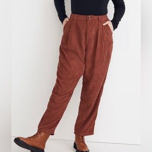 Madewell Rust Corduroys